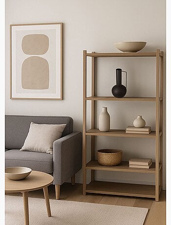 Vase déco en métal, forme épurée - Afibel