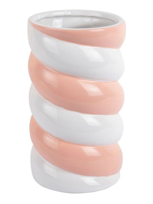 Vase décoratif en céramique design effet marshmallow CUSHIA - Kiabi