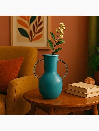 Vase décoratif stylisé avec anses - AFIBEL