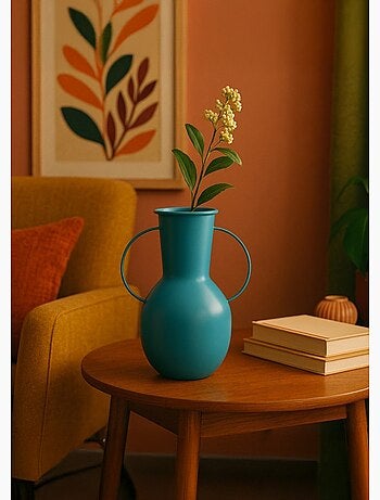 Vase décoratif stylisé avec anses - AFIBEL