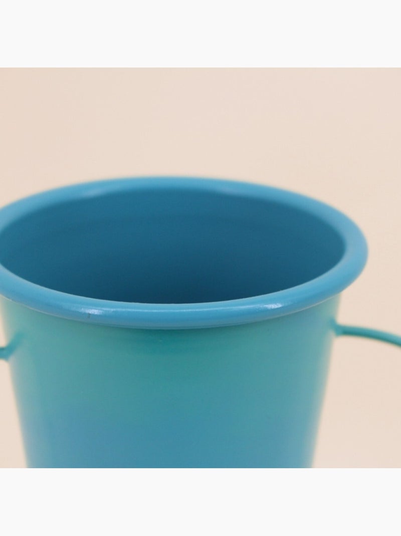 Vase décoratif stylisé avec anses - AFIBEL Bleu - Kiabi