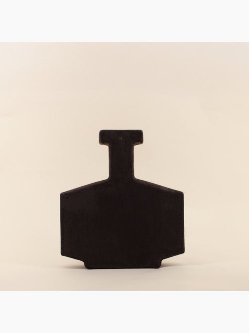 Vase design flacon en grès 30cm - Kiabi