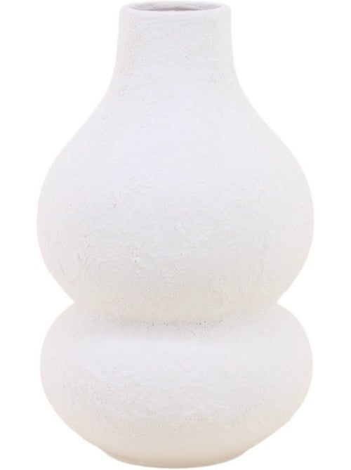 Vase design texturé en céramique, H31cm - Kiabi Vase design texturé en céramique, H31cm - Kiabi