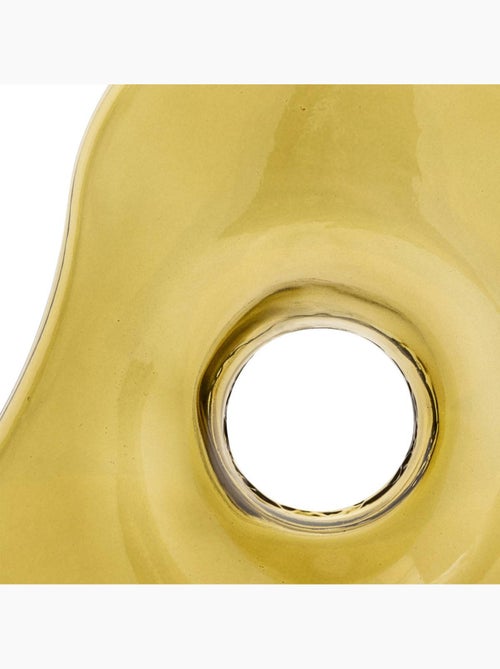 Vase donut "Kaki" vert H25cm - Kiabi