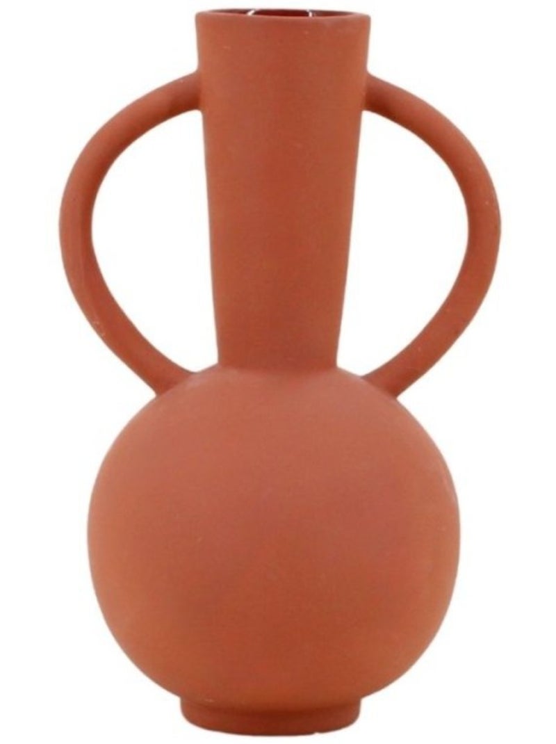Vase double anses, H29cm Terracotta - Kiabi