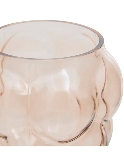 Vase Edia rose clair H18,5cm - Kiabi