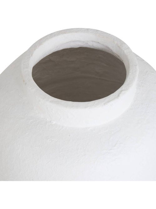 Vase Elene 30x30x66cm Blanc - Kiabi