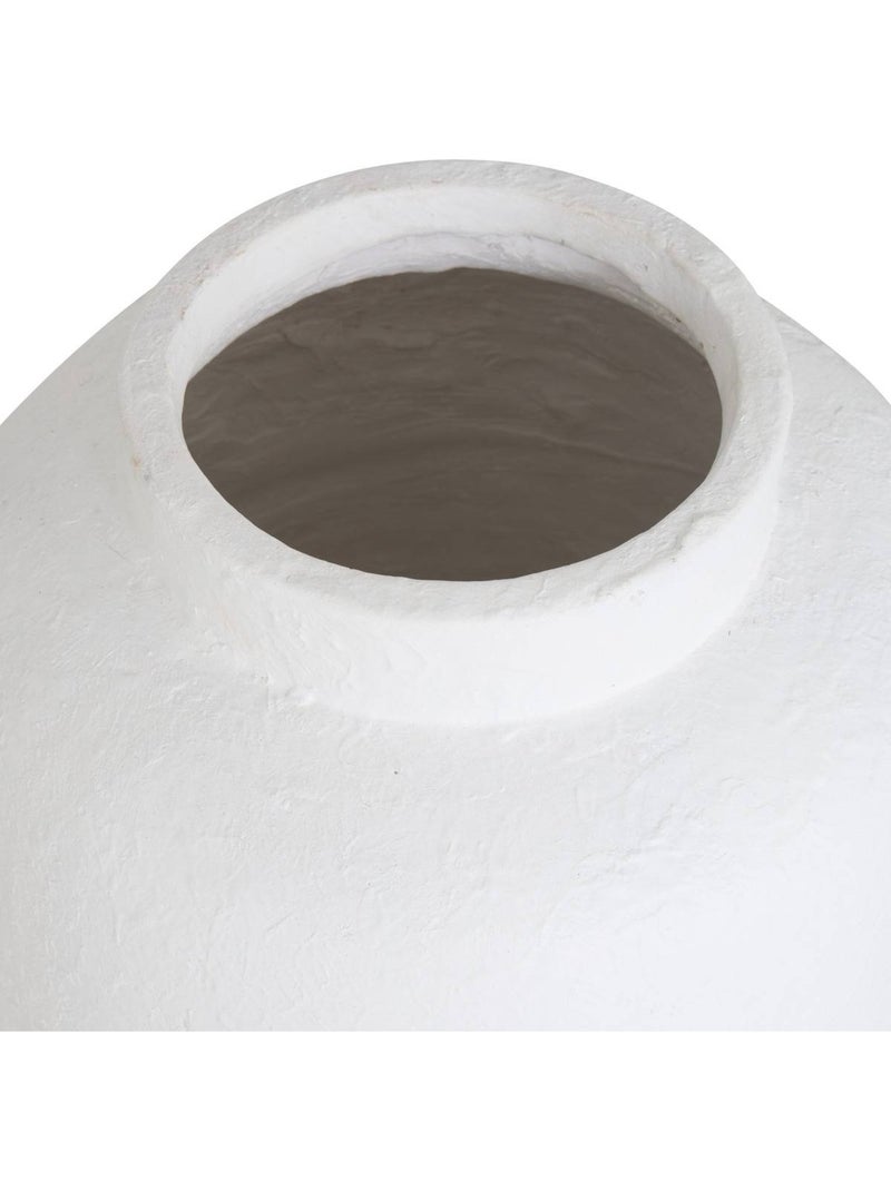 Vase Elene 30x30x66cm Blanc Blanc - Kiabi
