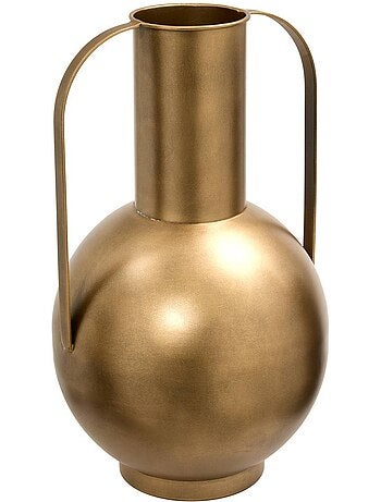 Vase en acier barrel