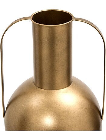 Vase en acier barrel
