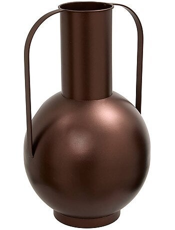 Vase en acier barrel