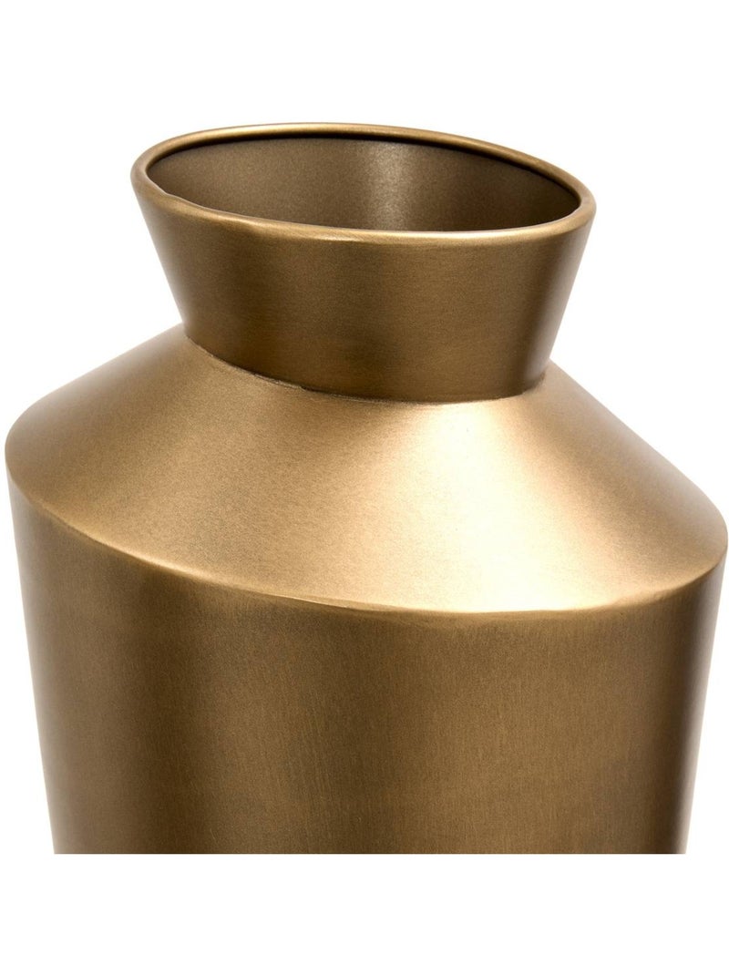 Vase en acier inoxydable BARREL Doré - Kiabi