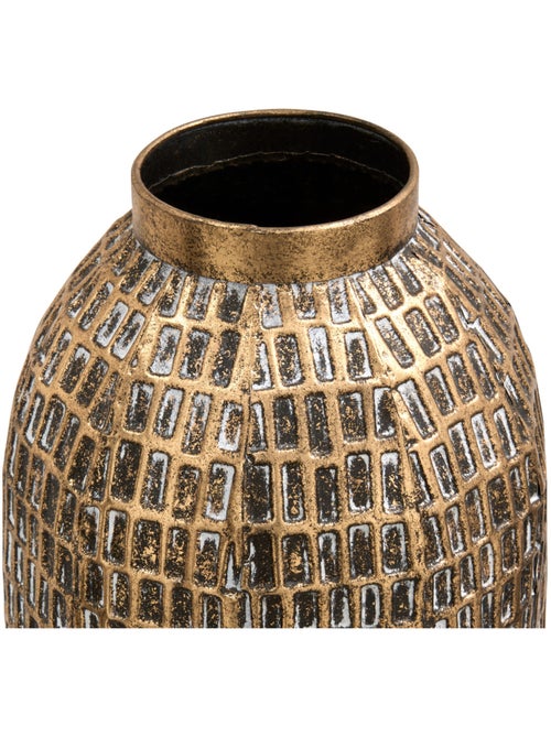 Vase en acier NORA - Kiabi