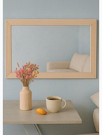 Vase en bois col étroit, forme gélule - AFIBEL