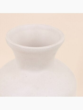 Petit vase céramique design épuré, foncé - AFIBEL