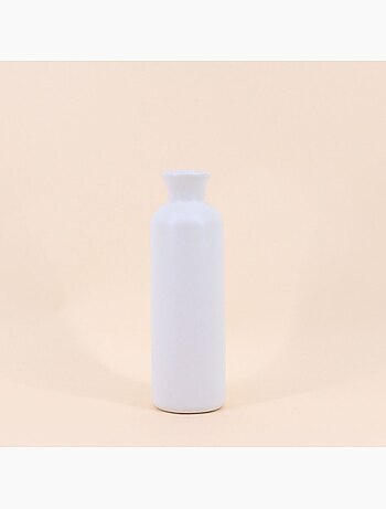 Vase en céramique tube, design épuré - AFIBEL