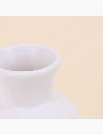 Vase en céramique tube, design épuré - AFIBEL