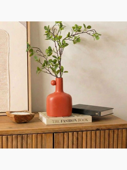 Vase en céramique avec perle 18cm - Kiabi