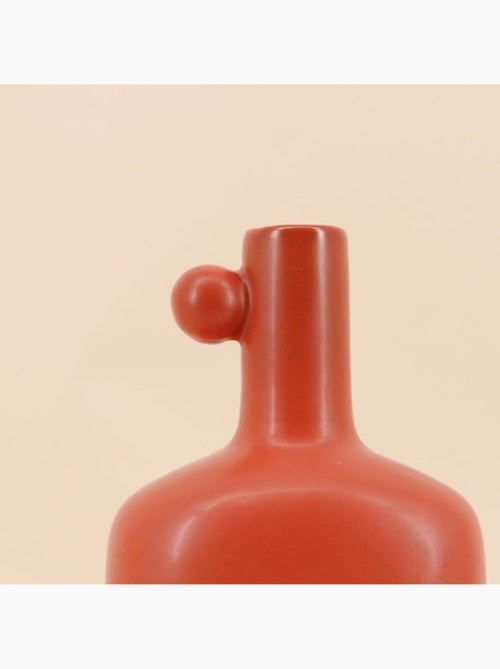 Vase en céramique avec perle 18cm - Kiabi