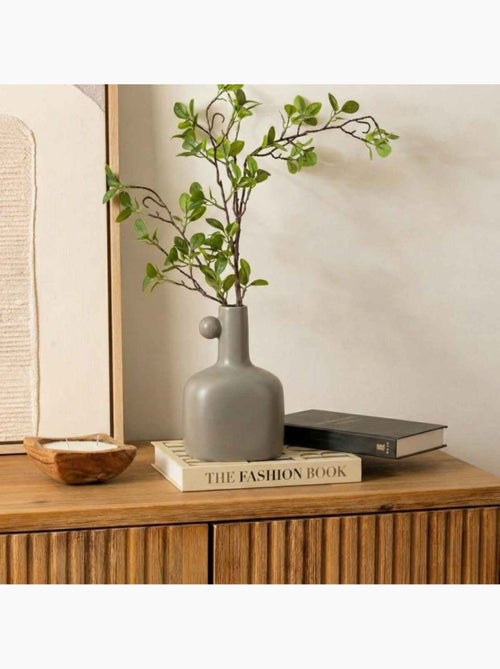 Vase en céramique avec perle 18cm - Kiabi