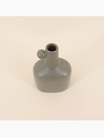Vase en céramique avec perle, H18cm