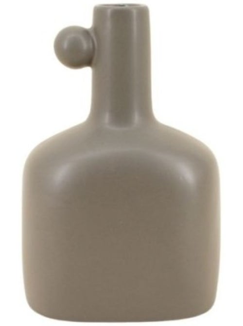 Vase en céramique avec perle, H18cm - Kiabi