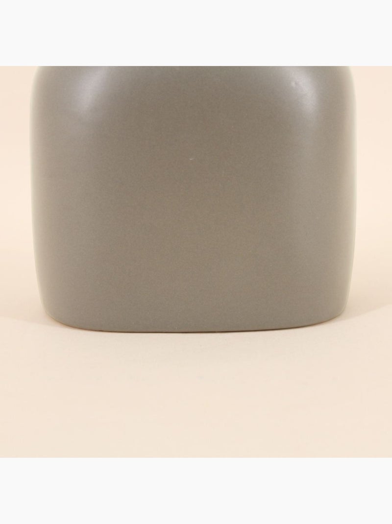 Vase en céramique avec perle, H18cm Vert - Kiabi