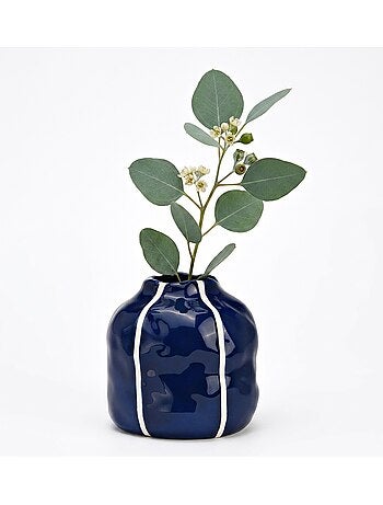 Vase en Céramique Bleu