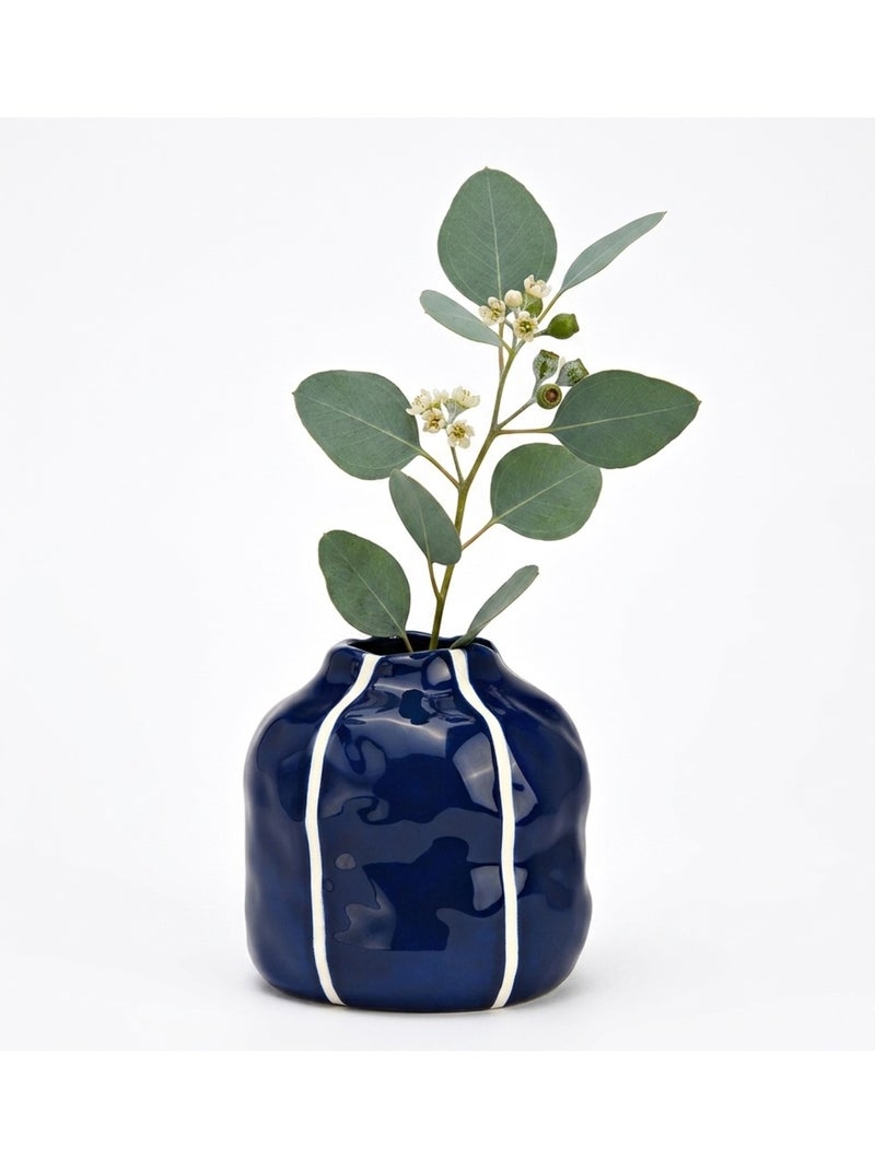 Vase en Céramique Bleu Bleu - Kiabi
