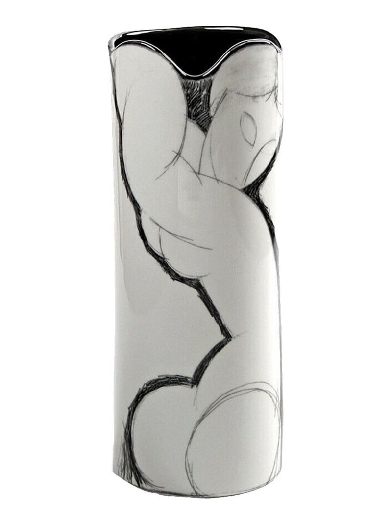 Vase en céramique caryatide de modigliani Blanc - Kiabi