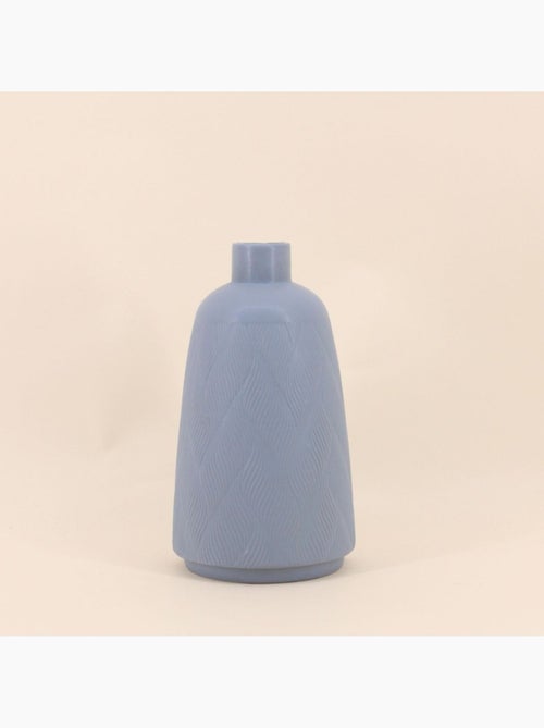 Vase en céramique gris 28cm - Kiabi