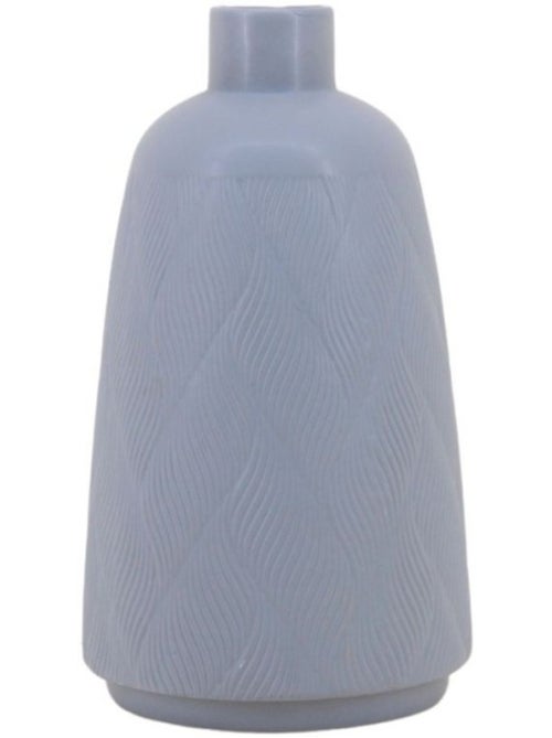 Vase en céramique gris 28cm - Kiabi