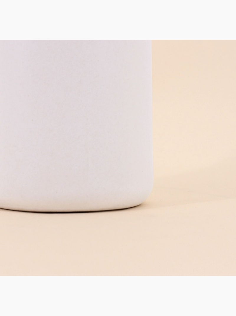 Vase en céramique, H27cm Blanc - Kiabi