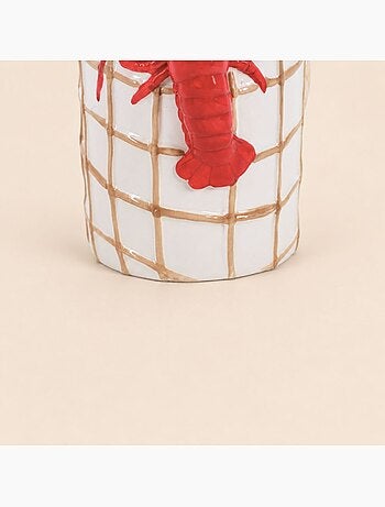 Vase en céramique homard 3d, h26cm