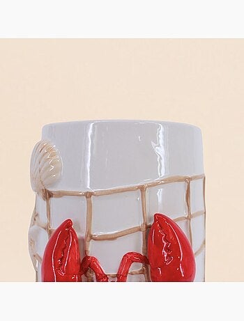 Vase en céramique homard 3d, h26cm