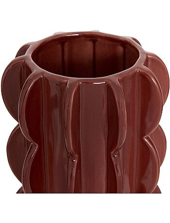 Vase en céramique h 19 cm homy