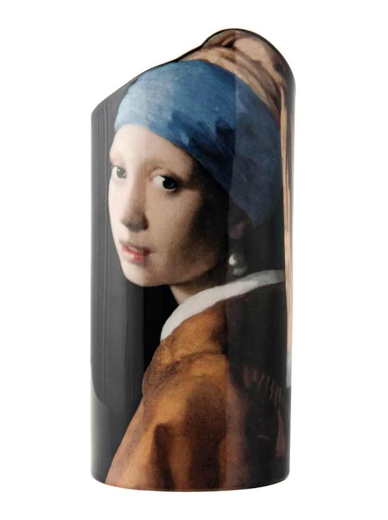 Vase en céramique John Beswick Vermeer La Jeune Fille à la perle Noir - Kiabi