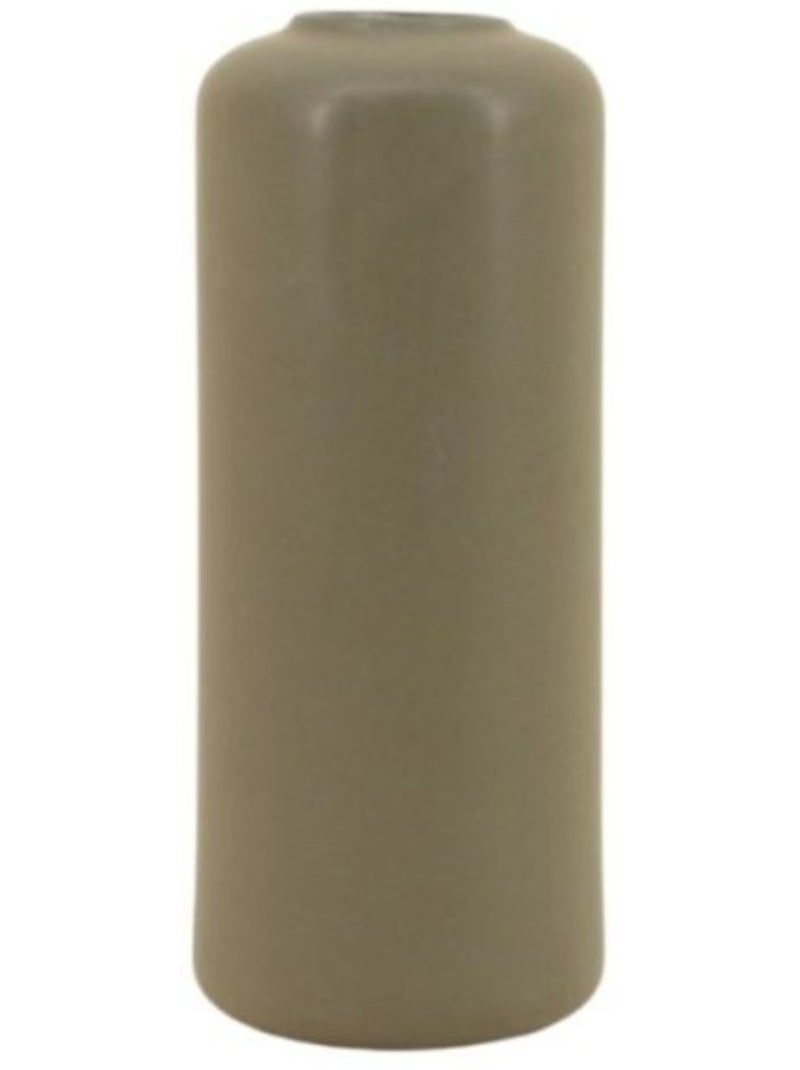 Vase en céramique kaki, H20cm Marron - Kiabi