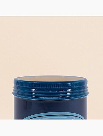 Vase en céramique sardines bleues, h13cm