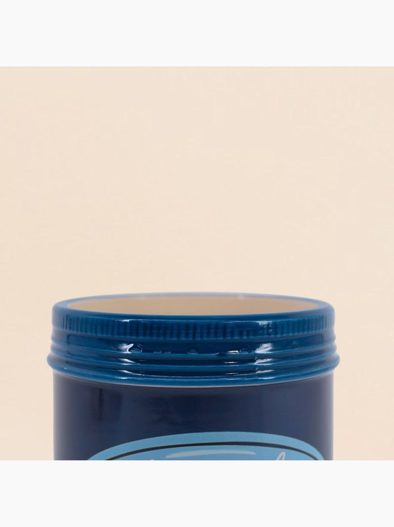 Vase en céramique sardines bleues, h13cm Bleu - Kiabi