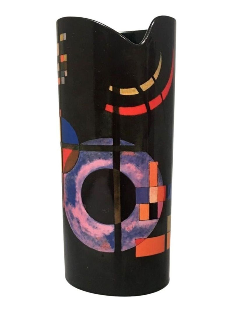 Vase en céramique silhouette Kandinsky - Gravitation Noir - Kiabi