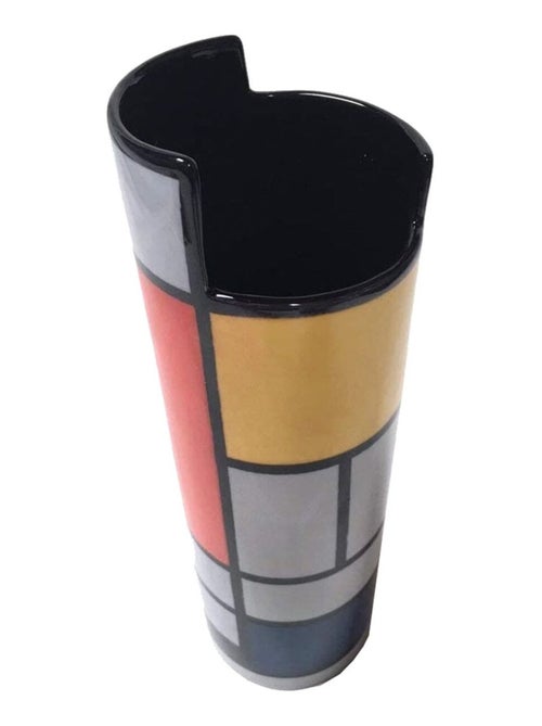 Vase en céramique silhouette mondrian - Kiabi
