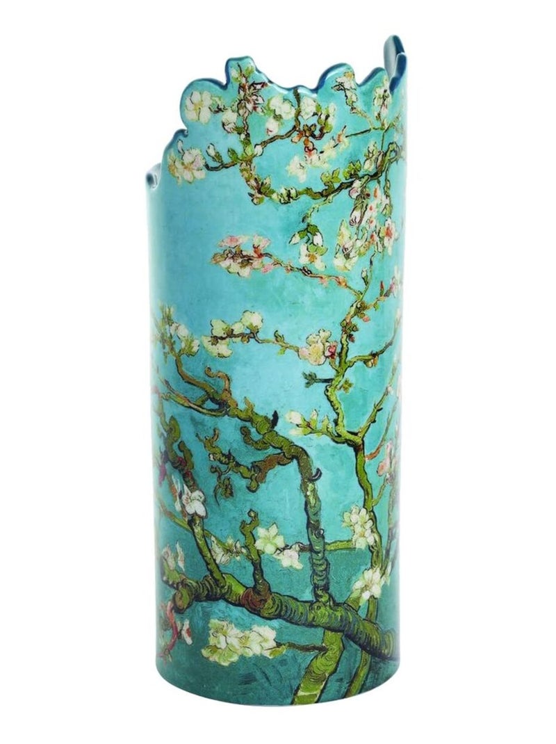 Vase en céramique silhouette Van Gogh - Blossom Bleu - Kiabi