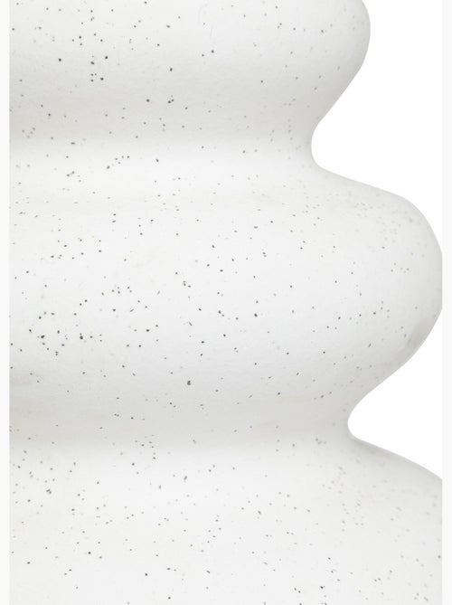 Vase en céramique texturée olme - Kiabi