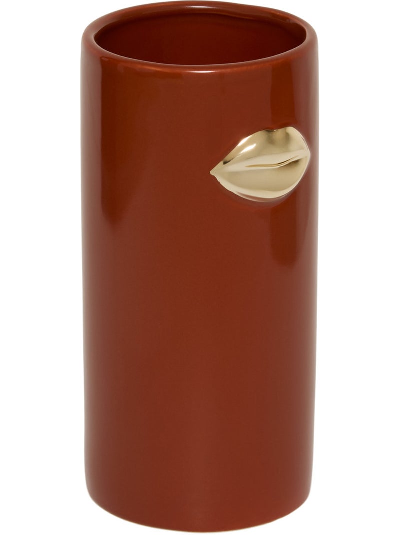 Vase en dolomite CRUSH Beige - Kiabi
