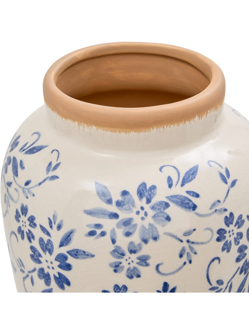 Vase en dolomite japo Bleu clair - Kiabi