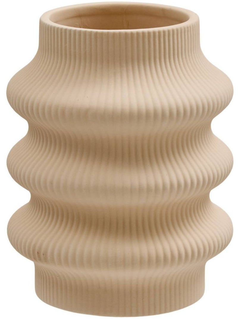 Vase en dolomite LUCIA Beige - Kiabi
