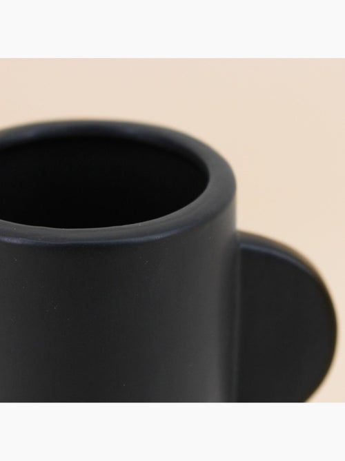 Vase en dolomite noir 18,7cm - Kiabi