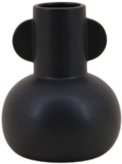 Vase en dolomite noir 18,7cm - Kiabi