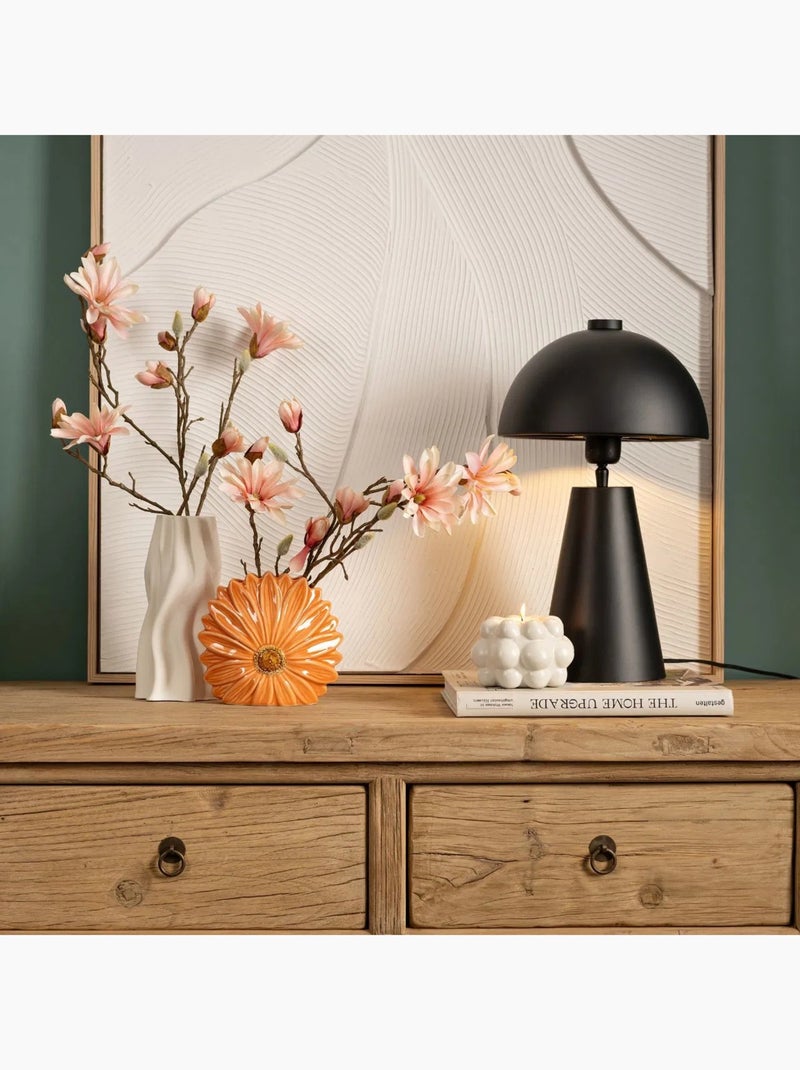 Vase en forme de fleur Orange - Kiabi